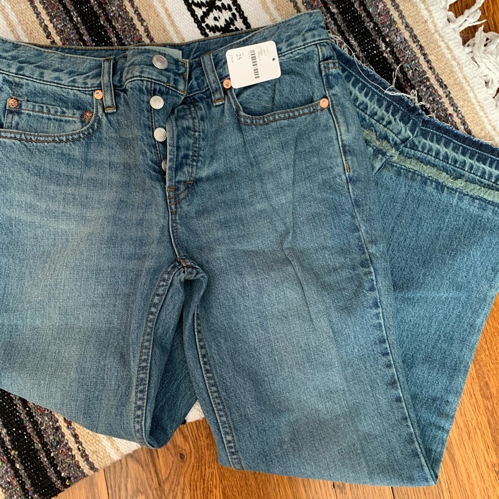 Free People Cropped Jeans NWT